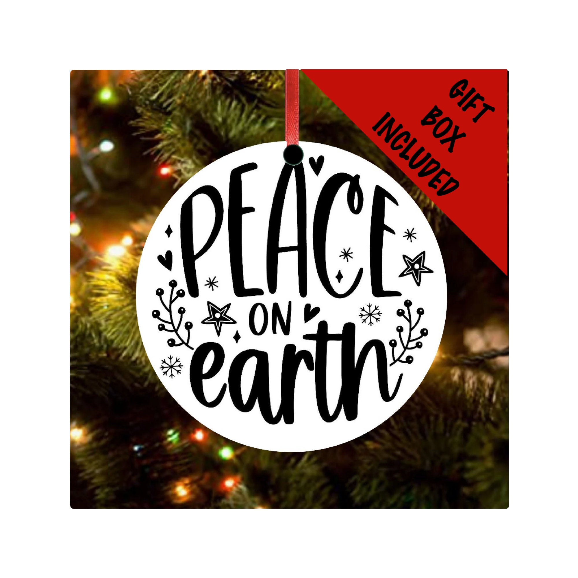 Peace On Earth Christmas Clip Art