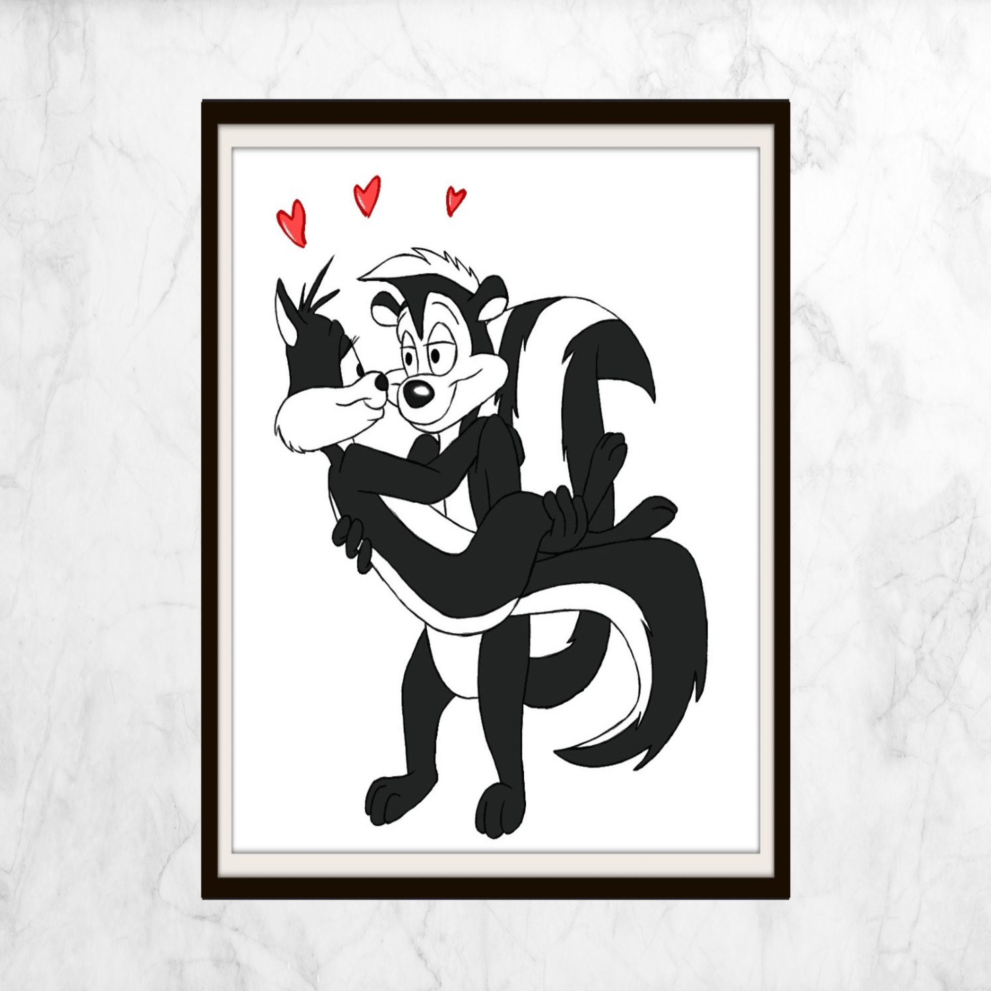 Pepe Le Pew Printable Coloring Pages