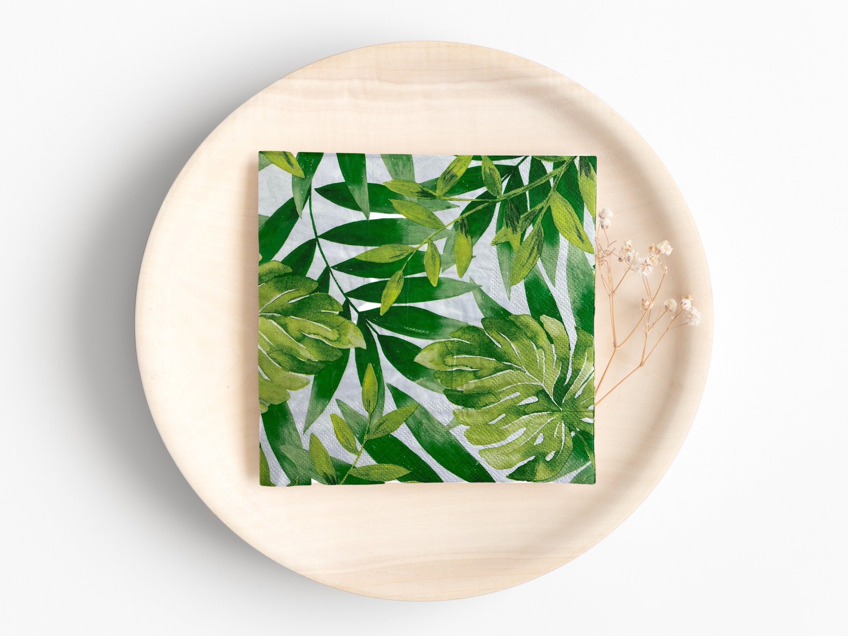 Tropical Jungle Decoupage Napkins Tissue Paper for Decoupage Etsy