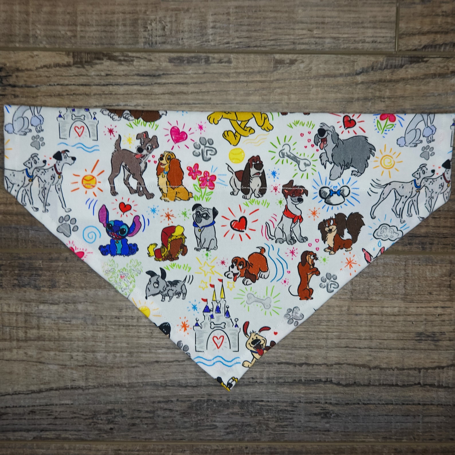 Disney Inspired dog bandana Magical Mutts 2.0 Over Etsy