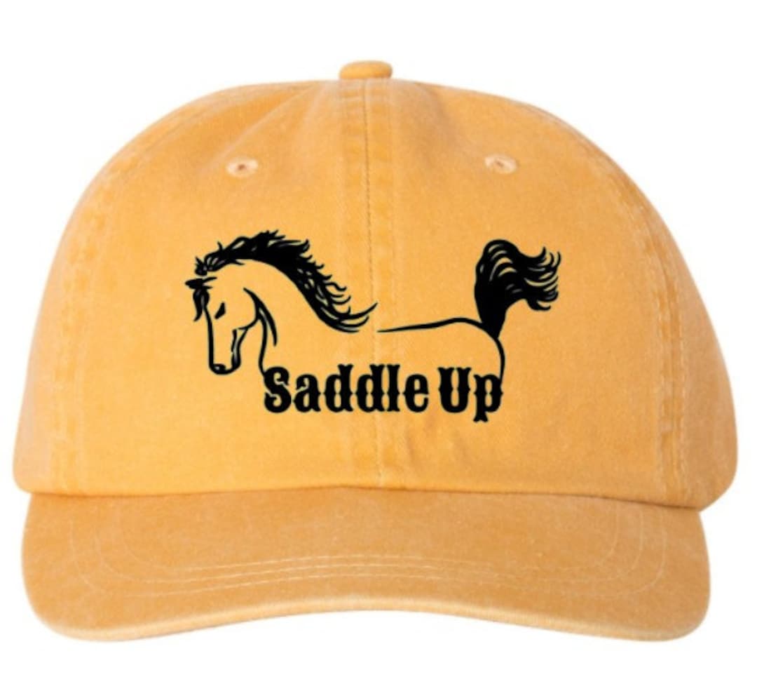 Horse Hat, Saddle up Horse Head Hat, Women's Equestrian Hat, Cowgirl