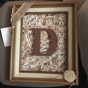 Initial picture frame