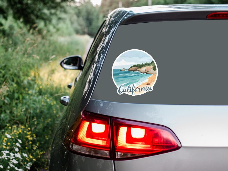 California Sticker Pack | Vintage California Stickers | Surf Beach ...