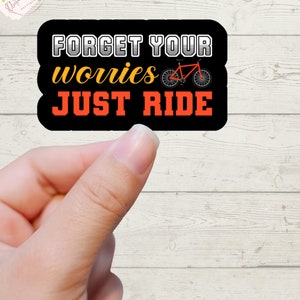 Cycling Sticker, Bicycle Sticker, Sticker, Love Riding Cycles Sticker, Love Biking, Cycling Decal, Cycling Addict, Biking, Cycling, Biking