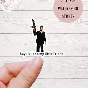 Cult Classic Movie Sticker, Movie Sticker, Movie Buff Sticker, Classic Movie Sticker, Actor Sticker, Quote from Movie Sticker, Famous Quote