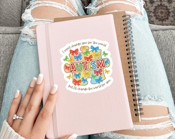 Autism Mom Waterproof Sticker: Neurodiversity Awareness Decal