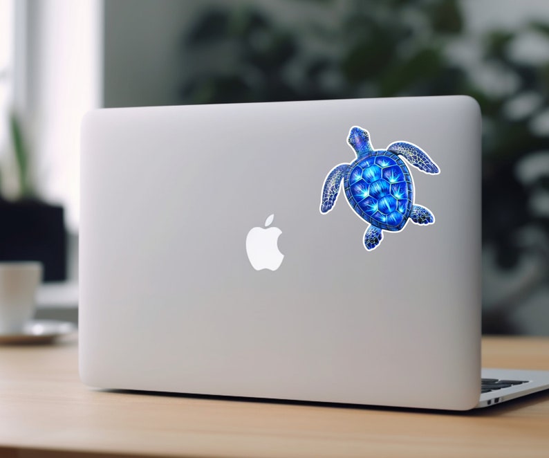Sea Turtle Sticker, Colorful Sea Turtles, Turtle, Turtles, Mirror ...
