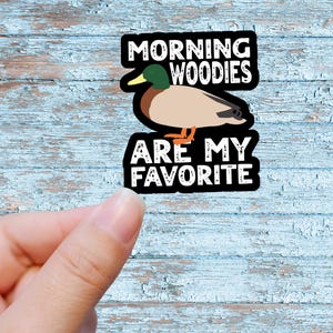 Duck Hunting Funny Graphic Sticker duck season hunting season duck hunter hunting gift idea for him handmade custom hunting Decal