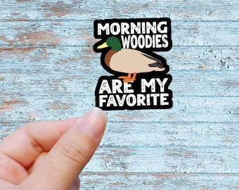 Duck Hunting Funny Graphic Sticker duck season hunting season duck hunter hunting gift idea for him handmade custom hunting Decal