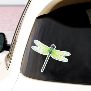 Dragonfly vinyl decal Nature-inspired sticker Insect-themed decal Dragonfly laptop sticker water- resistant vinyl sticker dragonflies gift