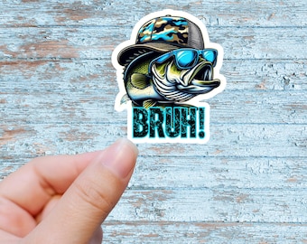 Fishing vinyl sticker decal, Gift idea for Him, gift for dad, fishing, fishing pole, funny bumper stickers, fishing Sticker, fisherman