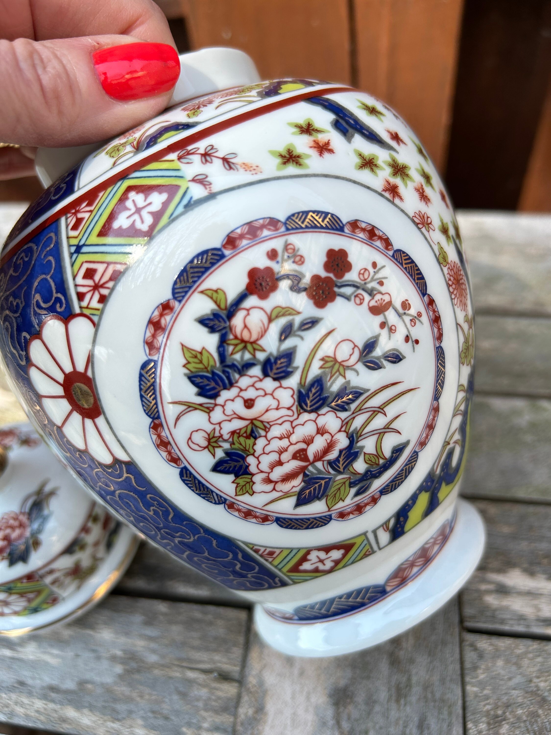 Imari Empress Ginger Jar Etsy