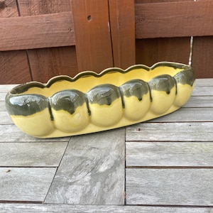 Vintage Drip Glaze Planter
