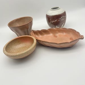 Minimalist Neutral Toned Pottery Set
