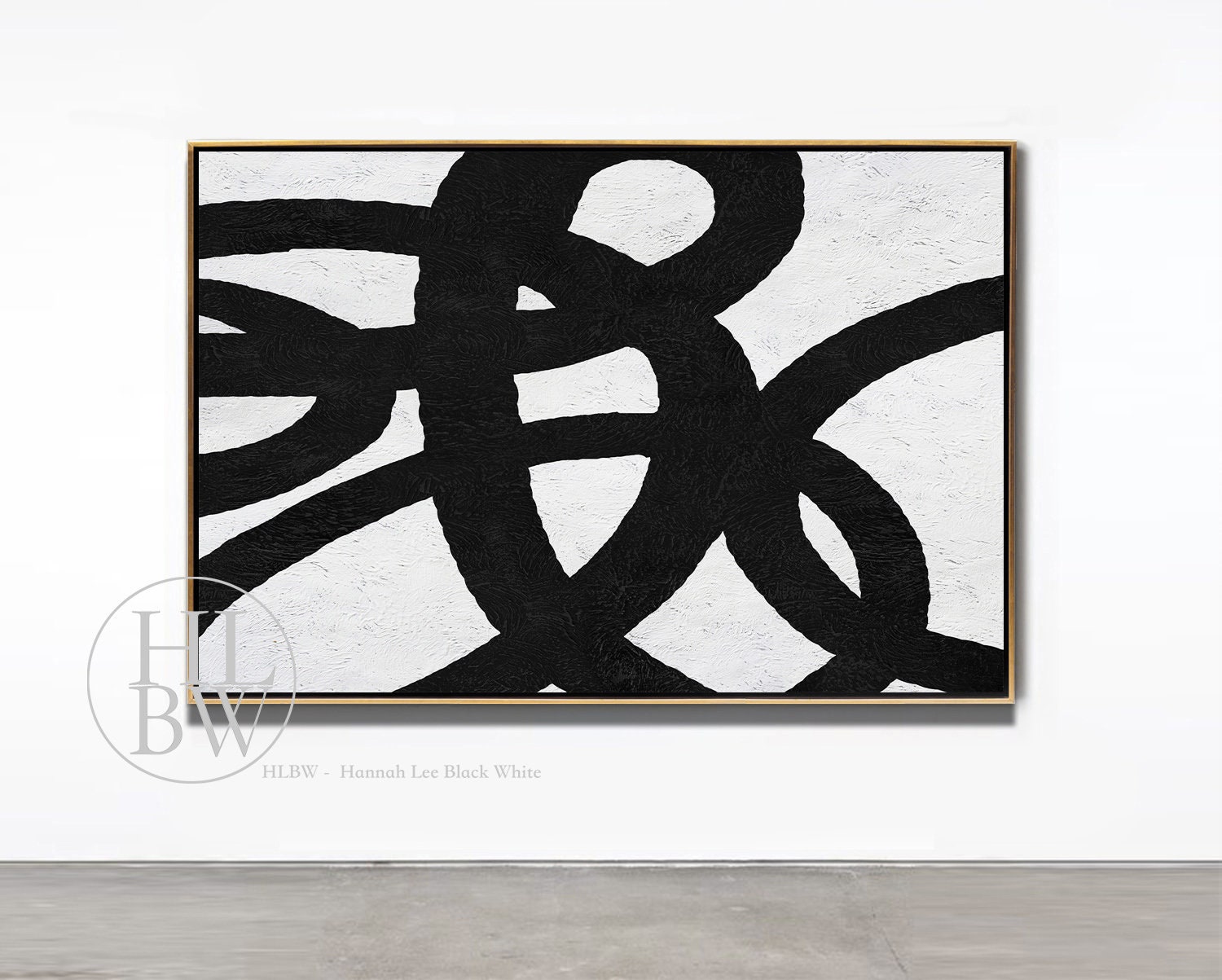 Extra Large Office Painting Office Wall Art Contemporary Art Etsy