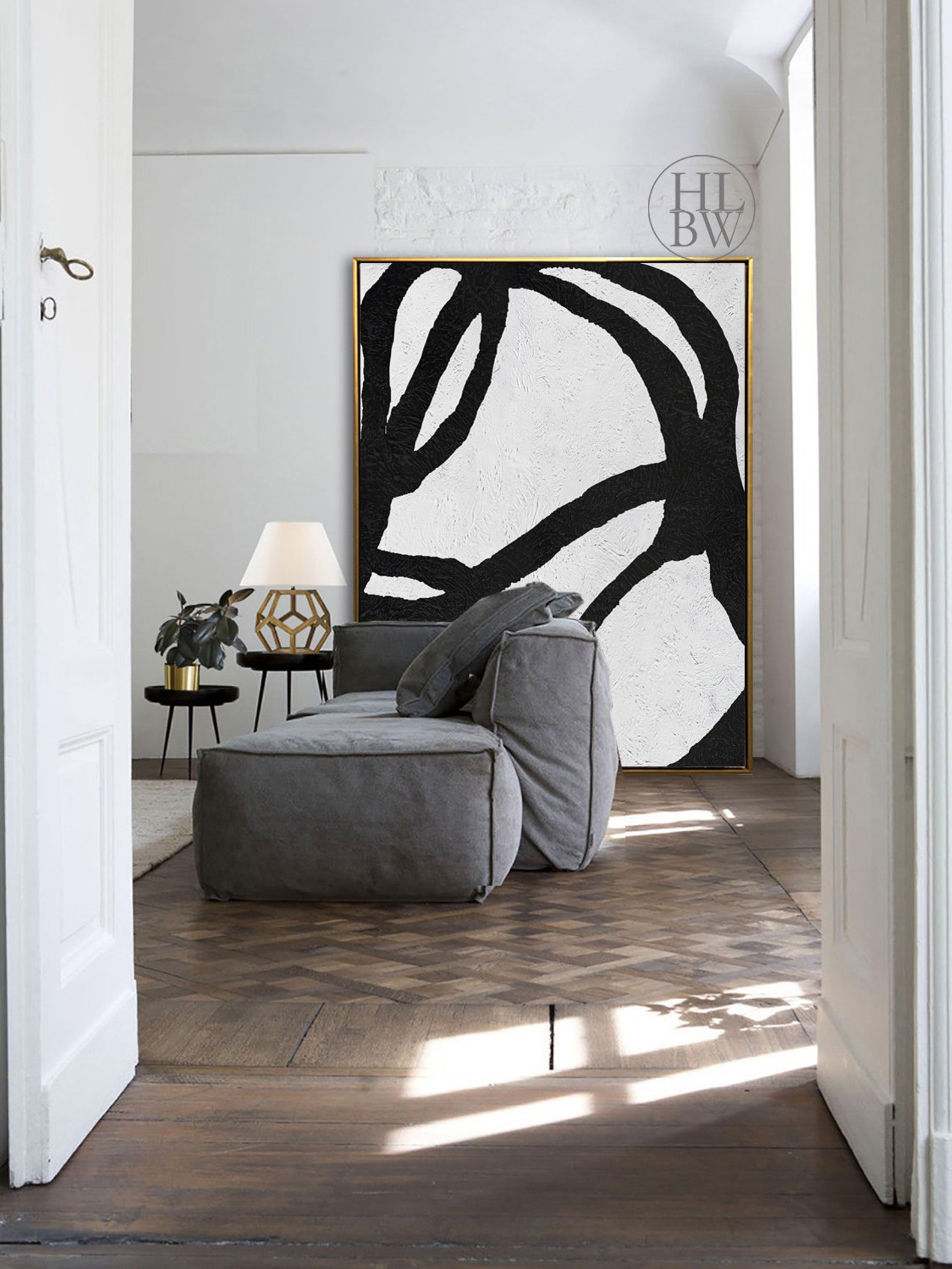 Vertical Wall Art Large Modern Art Painting on Canvas Etsy Hong Kong