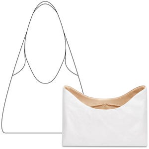 Handbag Organizer Insert for Brooklyn Shoulder Bag 28, Custom Fit Inside Premium Vanile