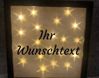 Beleuchteter Bilderrahmen Etsy