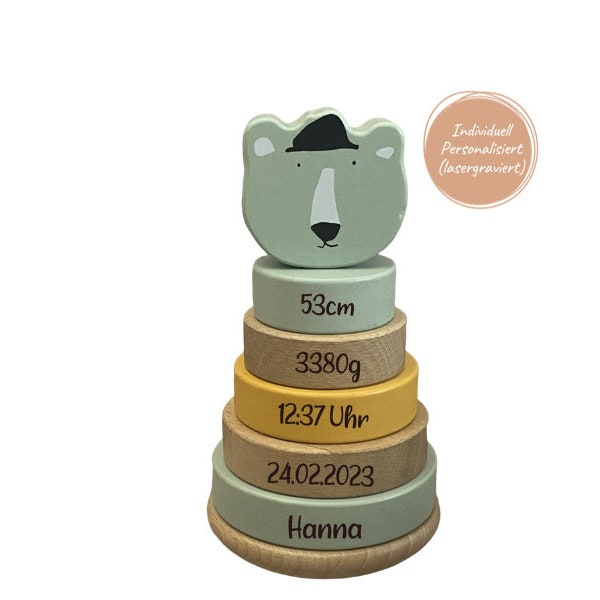 Trixie - Stapelturm Mr. Polar Bear (personalisiert)