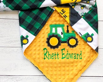 john deere receiving blankets
