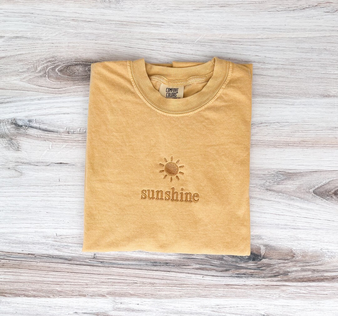 Sunshine Shirt, Bright Shirt, Summer Shirt, Sea Tee, Sun Comfort Colors ...