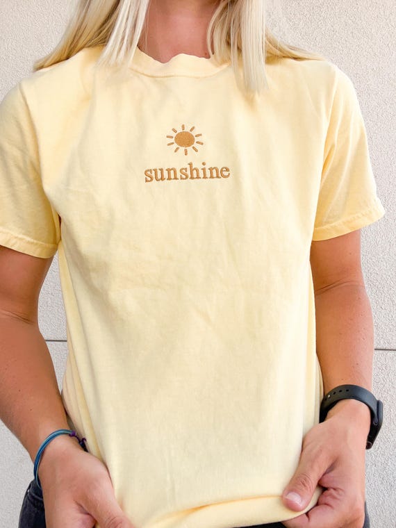 【2plan】Sunshine Beach Lettering Short Sleeve Tee T shirts – Sunshine Beach Co