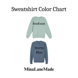 Embroidered Orca Sweatshirt, Whale Embroidered Crewneck, Ocean Sweater, Outdoors Gift, California Sweater, Cozy, Beachy Embroidered Crewneck image 11