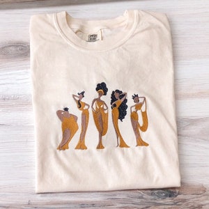 Hercules Shirt, The Muses Embroidered Tee, Comfort Colors Tee, Hercules Embroidered T-Shirt, Embroidered  Shirt, Disneyland Shirt, Disney