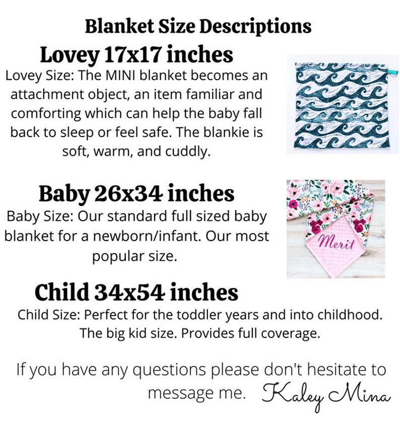 Personalized Baby Blanket Waves Baby Blanket Surf Baby Etsy