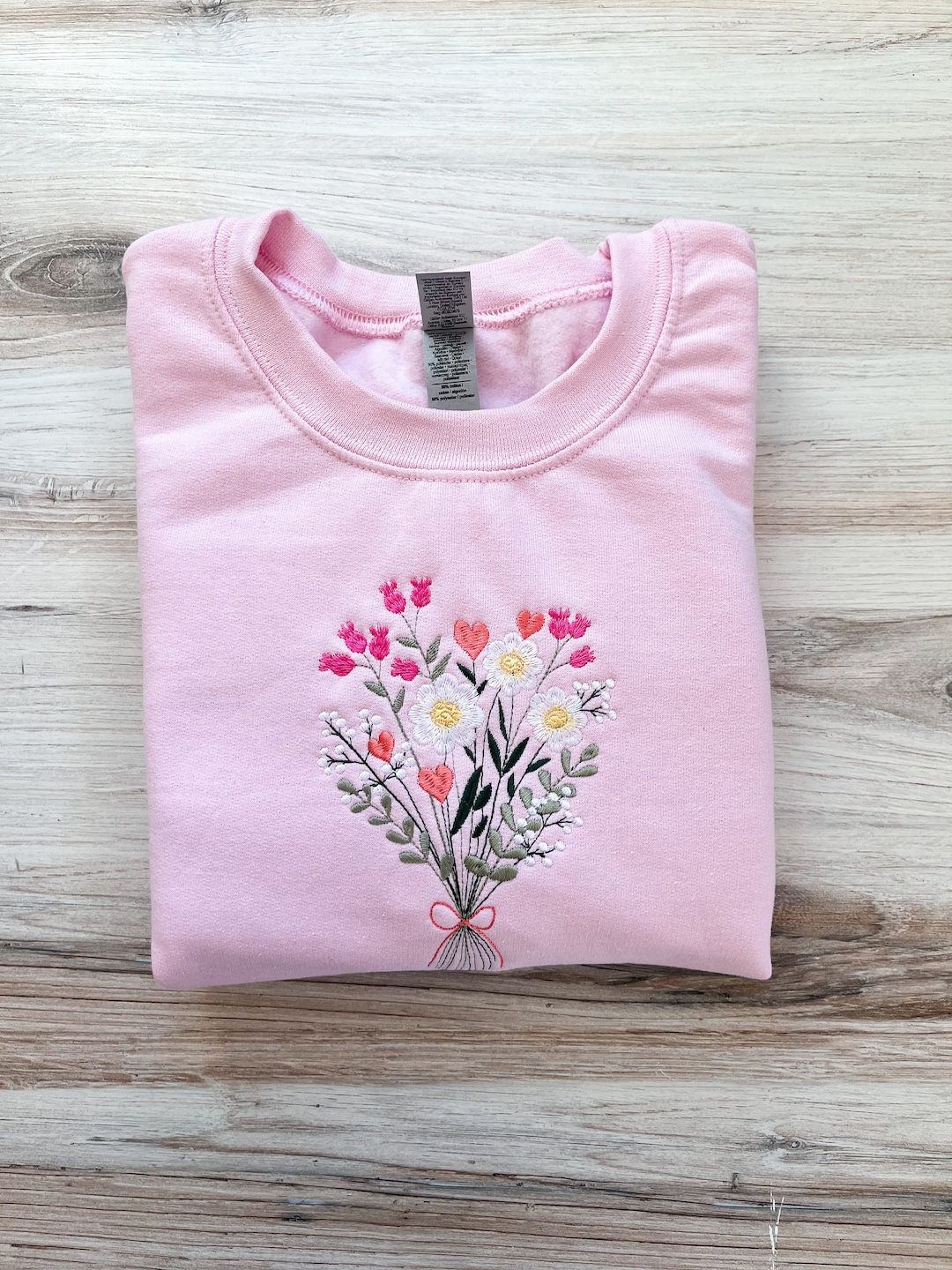 Allover Printed Crewneck Sweat - Flower Camo