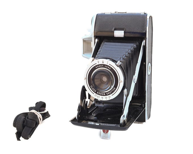 Featured listing image: Kodak Tourist Folding Camera | 620 Film | Film Tested | Steampunk Classic Style