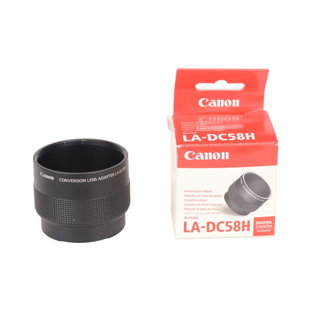 Canon LADC58H Conversion Lens Adapter Canon Powershot G7 or Etsy