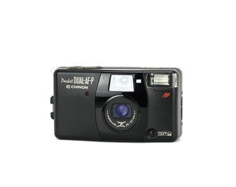 Chinon Pocket Dual AF P 35mm Film Camera Kit - Fully Functional - 30 Day Guarantee