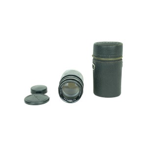 Vintage Lentar 135mm F3.5 Lens: KE Mount, Exakta, with Case