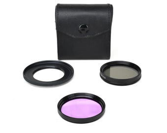Zeikos 46mm Lens Filter Set - Fully Functional and Tested - 30 Day Guarantee