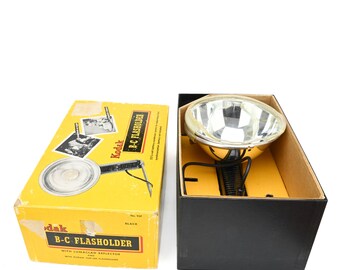Kodak B-C Flasholder - Fully Functional  - In Original Box- 30 Day Guarantee
