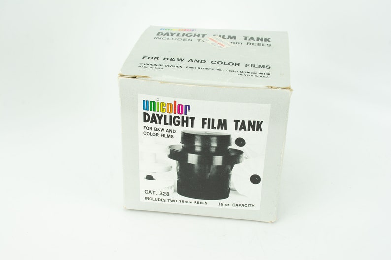 Unicolor Daylight Film Developing Tank With 2 35mm Reels Etsy