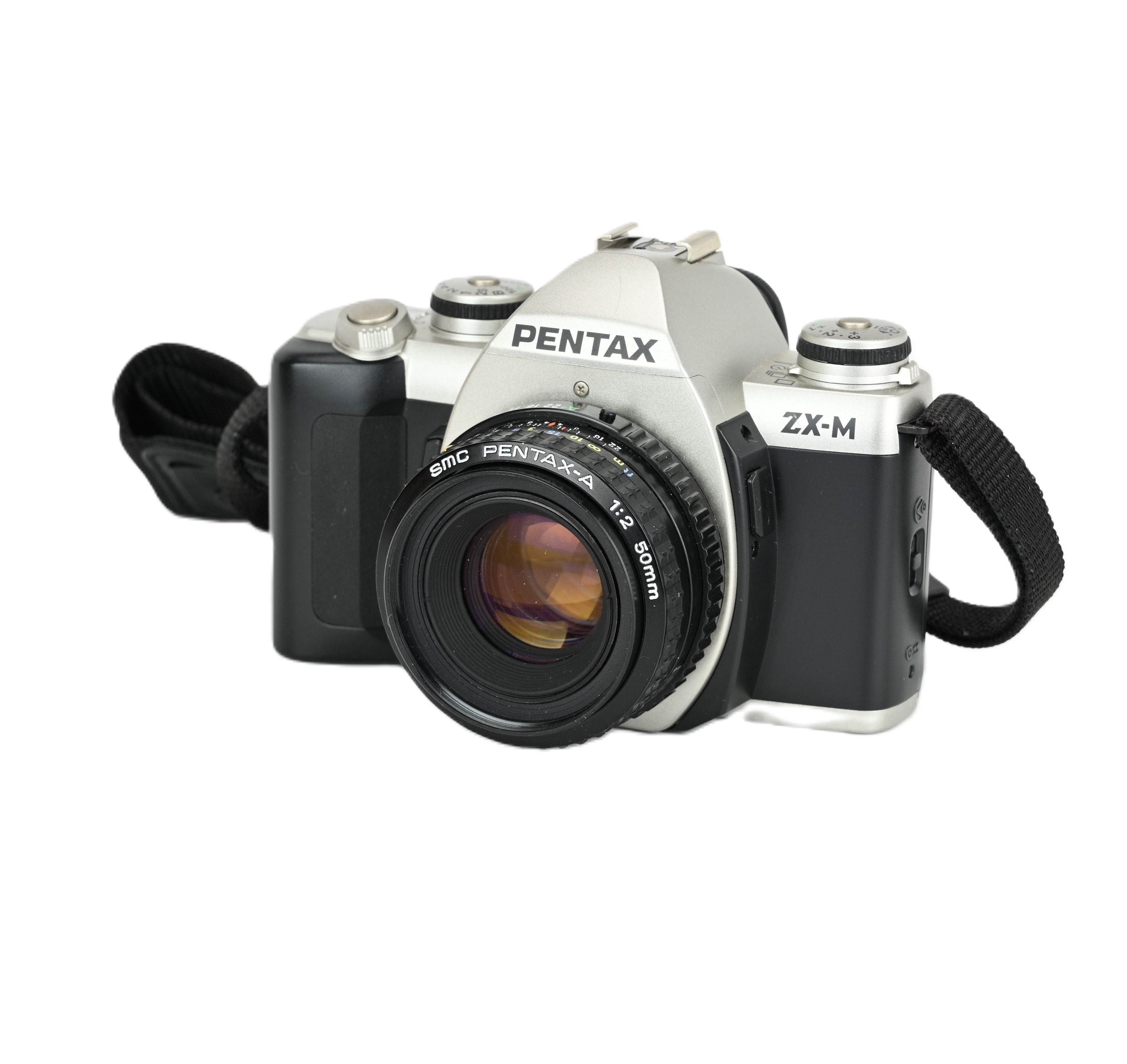 Pentax ZX-M 35mm Film Manual Focus Camera Kit - Fully