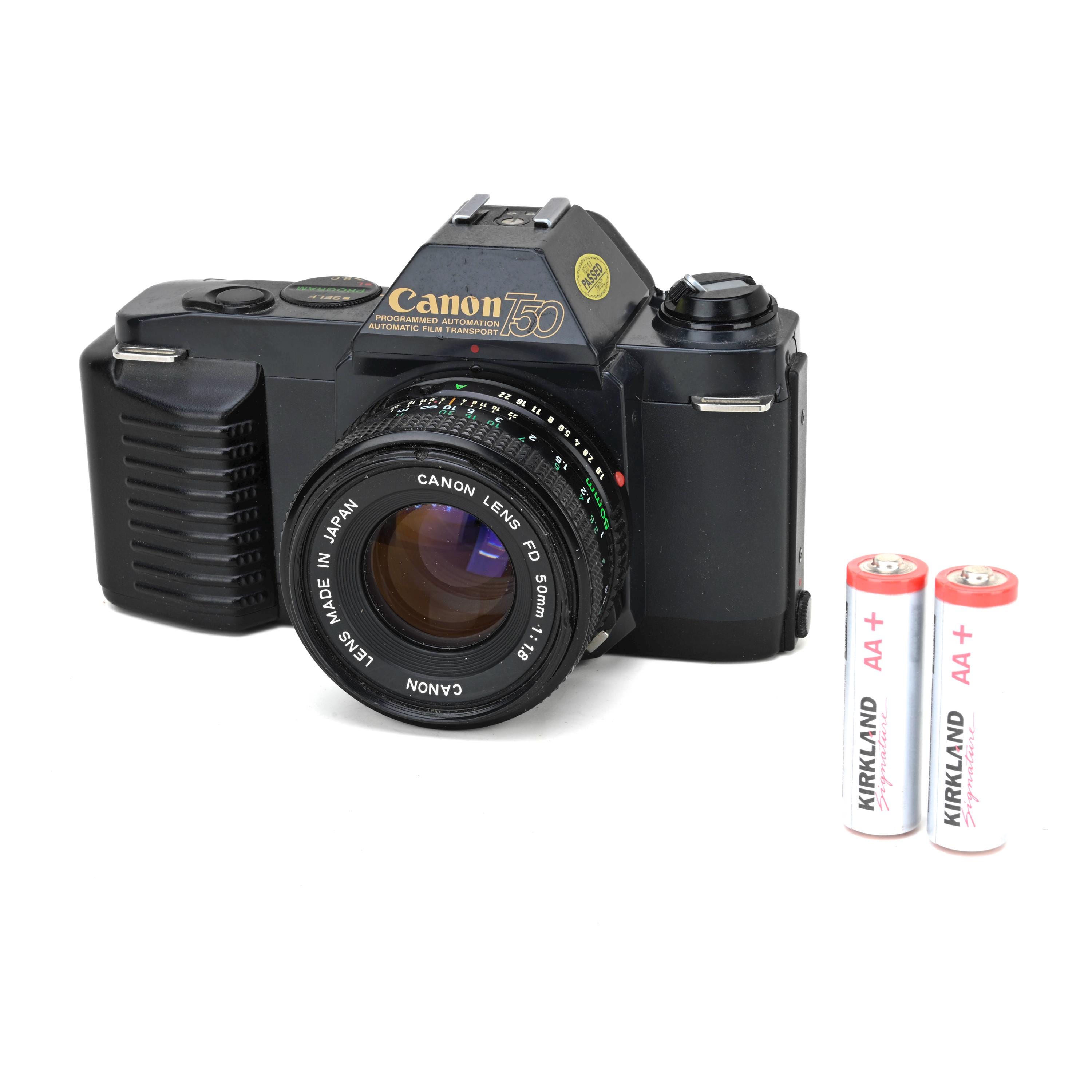 Canon T50 フィルム一眼レフカメラ レンズ　フラッシュ　ケース付き Canon t50 - Etsy 日本