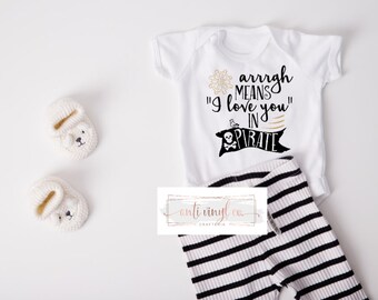 baby pirate onesie