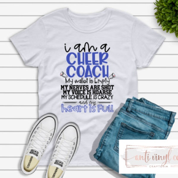 Cheer Coach Shirt - Cheer Coach Gift - Gift for Coach - Cheer Coach - Cheer Squad Coach  - Coach Gift - Competition Cheer - Gift