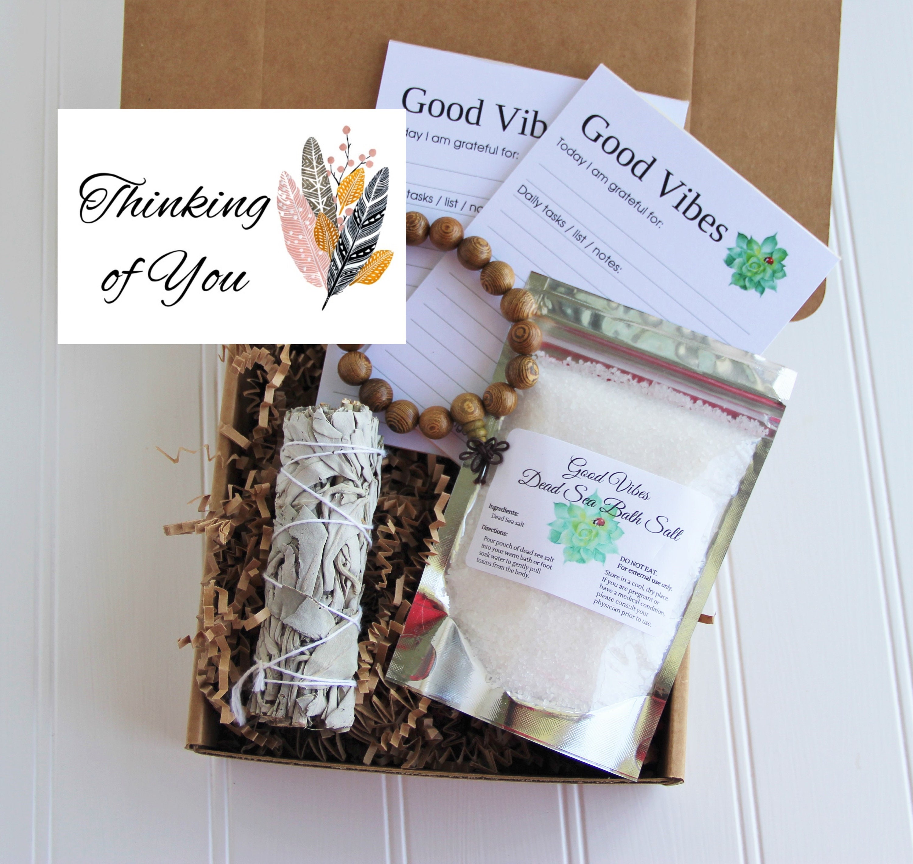Thinking of You Care Package Get Well Soon Gift Basket Etsy
