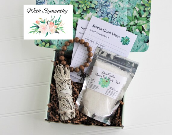 Sympathy Care Package With Sympathy Grief Gift Basket Etsy