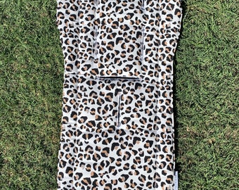 leopard print pram liner