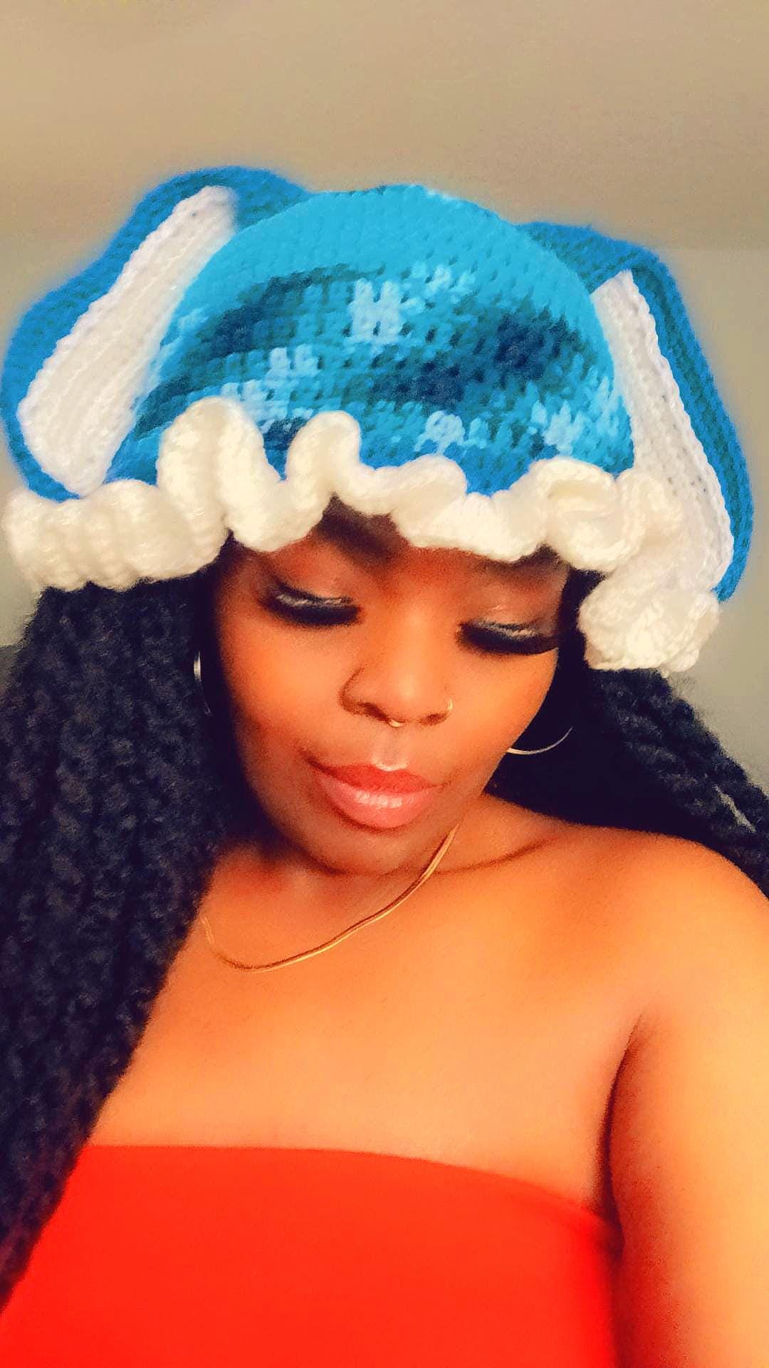 BASIC RUFFLE HAT - Etsy