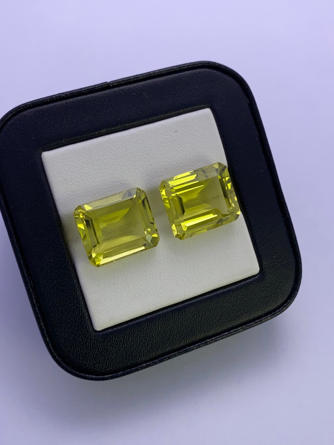 Natural Greengold Octagon Shaped Faceted Cut Gemstone for Etsy UK