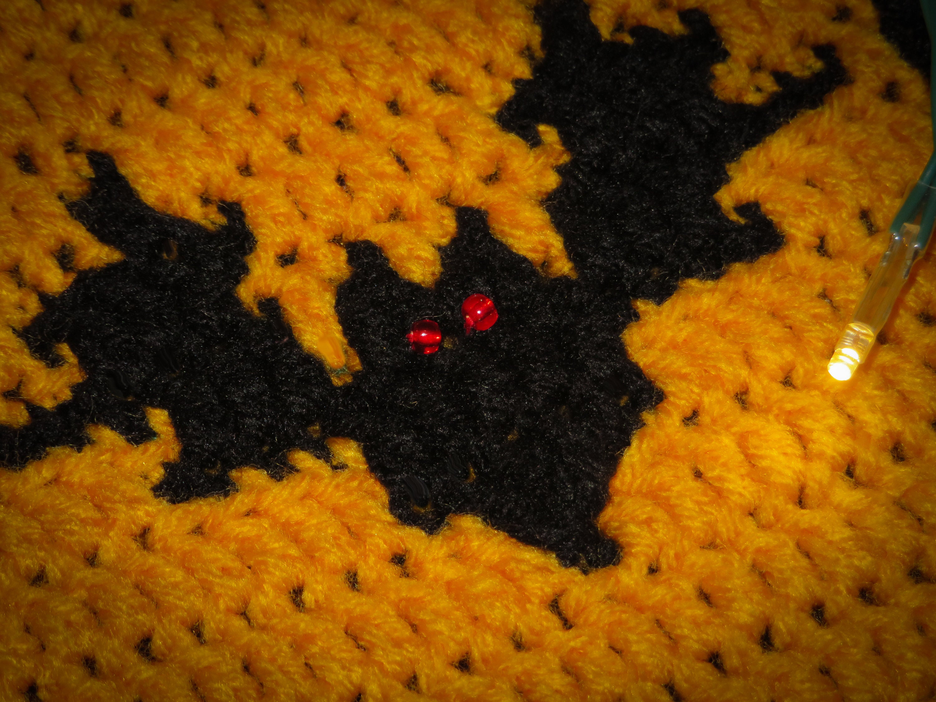 PDF PATTERN - Overlay Mosaic Crochet Square Spooky Moon Series "bat ...
