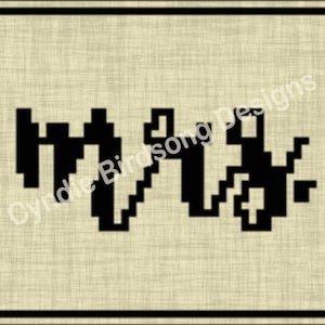 PDF PATTERN - &quot;Fancy Mrs.&quot; Overlay Mosaic Crochet Square for brides, weddings, home decor, showers, tote bags, satchels, placemats, gifts