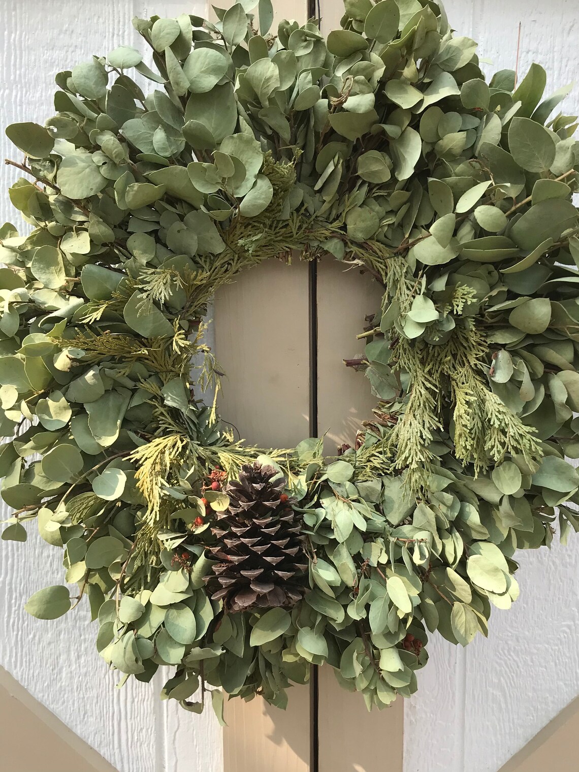 Fresh Wreath Manzanita Wreath 24 Outer Diameter Etsy