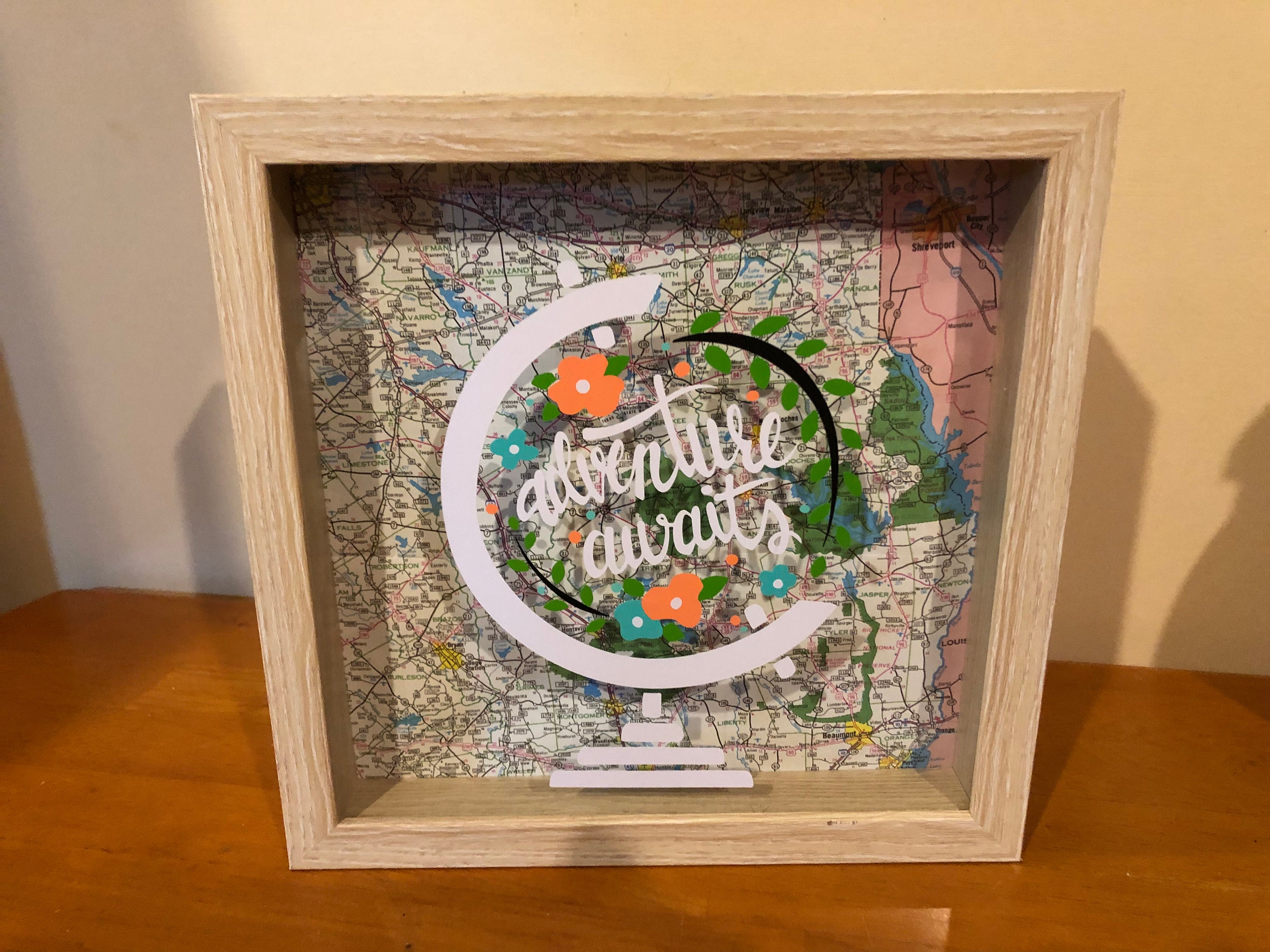 Shadow box bank Etsy